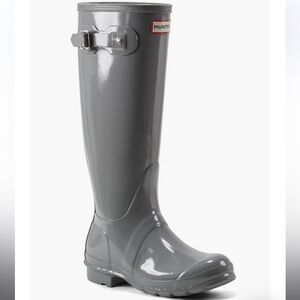 Hunter Women’s Original Tall Gray Rain Boots